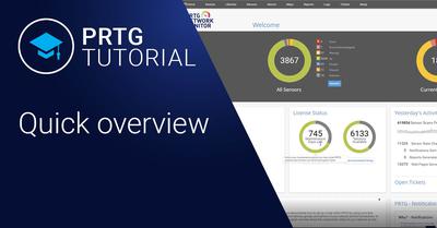 PRTG - Ein schneller Überblick (11:22 Min)
